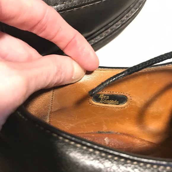 Allen Edmonds Black Mapleton Oxfords 11.5 D main image 7